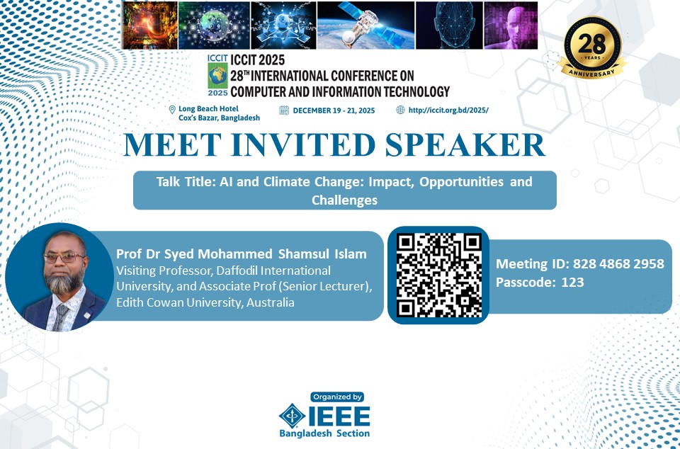 Prof Dr Syed Mohammed Shamsul Islam